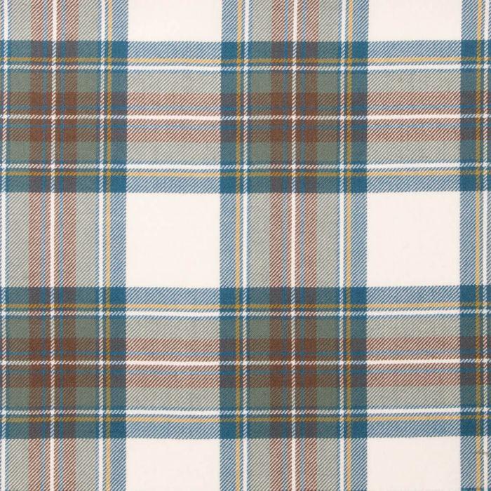 lochcarron of scotland Stewart Blue Dress Lightweight Tartan Fabric