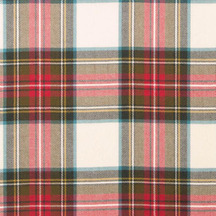 lochcarron of scotland Stewart Dress Weathered Lightweight Tartan Fabric