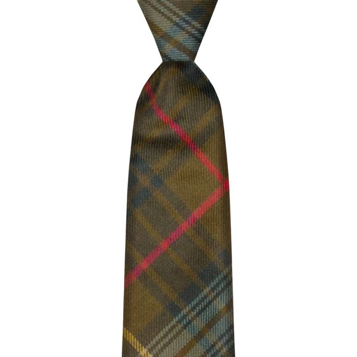 lochcarron of scotland Stewart Hunting Weathered Tartan Tie