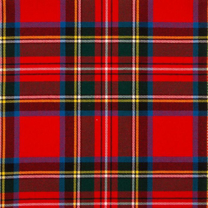 lochcarron of scotland Stewart Royal Modern Medium Weight Tartan Fabric