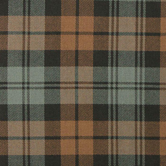 lochcarron of scotland Sutherland Hunting Weathered Heavyweight Tartan Fabric