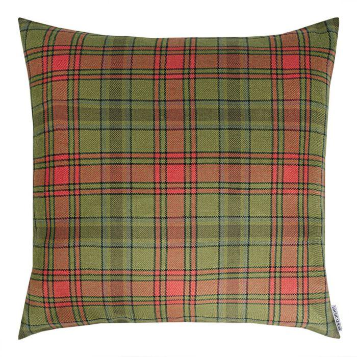 Lochcarron Of Scotland The Grant 1714 Tartan Reiver Lightweight Cushion Cover Medium