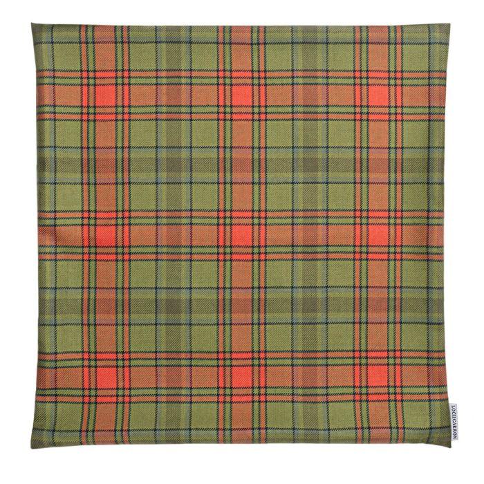 lochcarron of scotland The Grant 1714 Tartan Reiver Lightweight Cushion Cover Medium