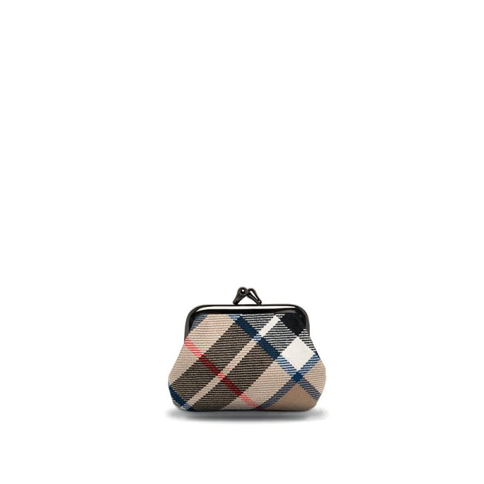 lochcarron of scotland Thomson Camel Modern Tartan Small Coin Purse