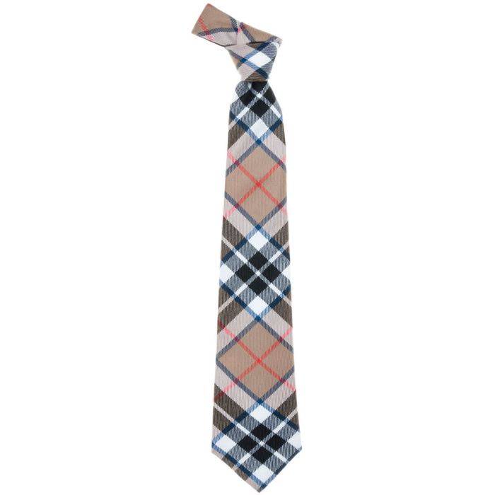 Lochcarron Of Scotland Thomson Camel Modern Tartan Tie