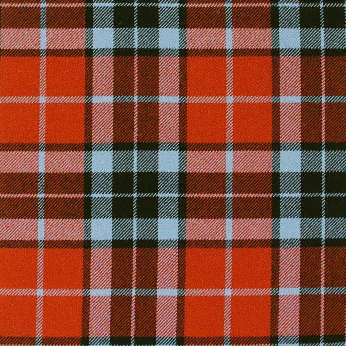 lochcarron of scotland Thomson Red Ancient Heavyweight Tartan Fabric