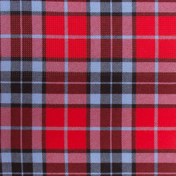 lochcarron of scotland Thomson Red Modern Heavyweight Tartan Fabric