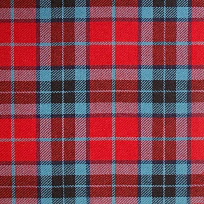 lochcarron of scotland Thomson Red Modern Lightweight Tartan Fabric