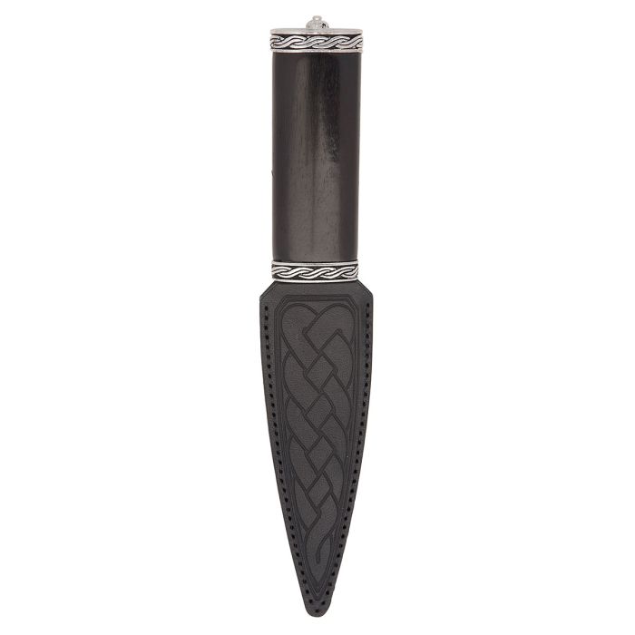 lochcarron of scotland Torridon Blackwood Sgian Dubh with Plain Top