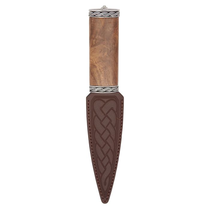 lochcarron of scotland Torridon Red Shisham Sgian Dubh with Plain Top