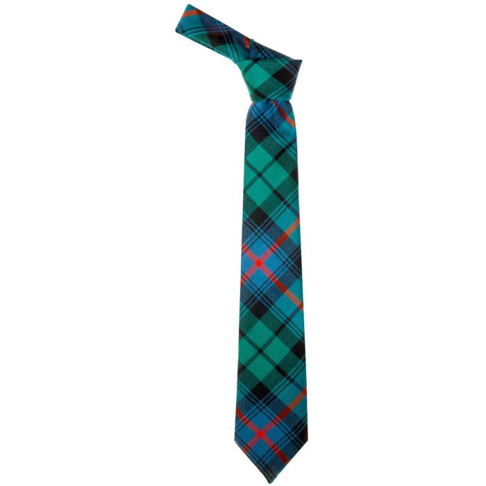 Lochcarron Of Scotland Urquhart Broad Red Ancient Tartan Tie
