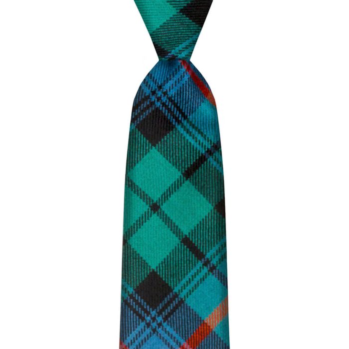 lochcarron of scotland Urquhart Broad Red Ancient Tartan Tie