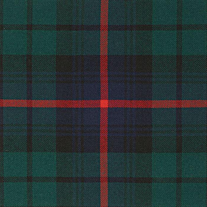 lochcarron of scotland Urquhart Broad Red Modern Heavyweight Tartan Fabric