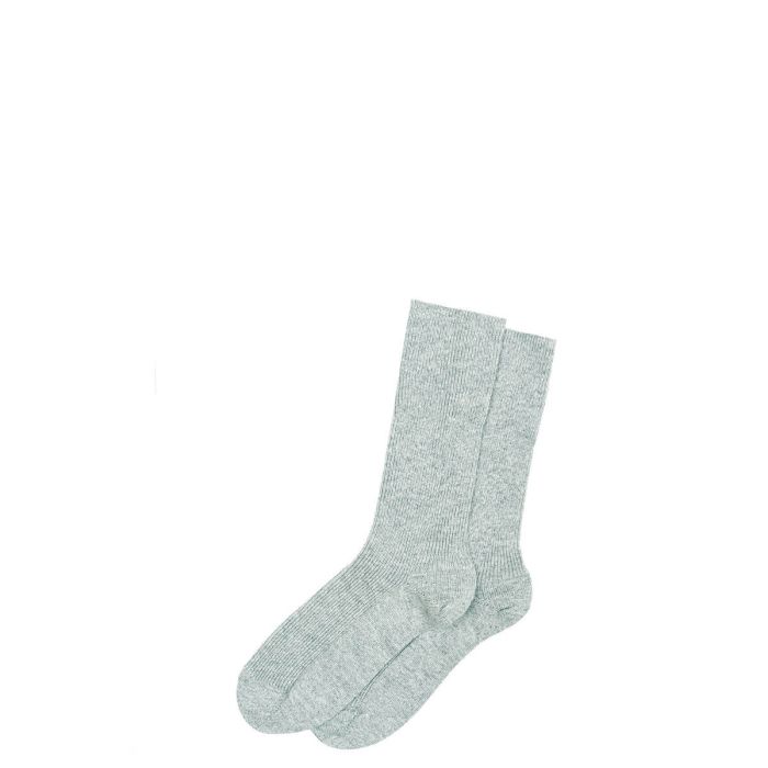 lochcarron of scotland Womens Luxury Silver Cashmere Blend Socks
