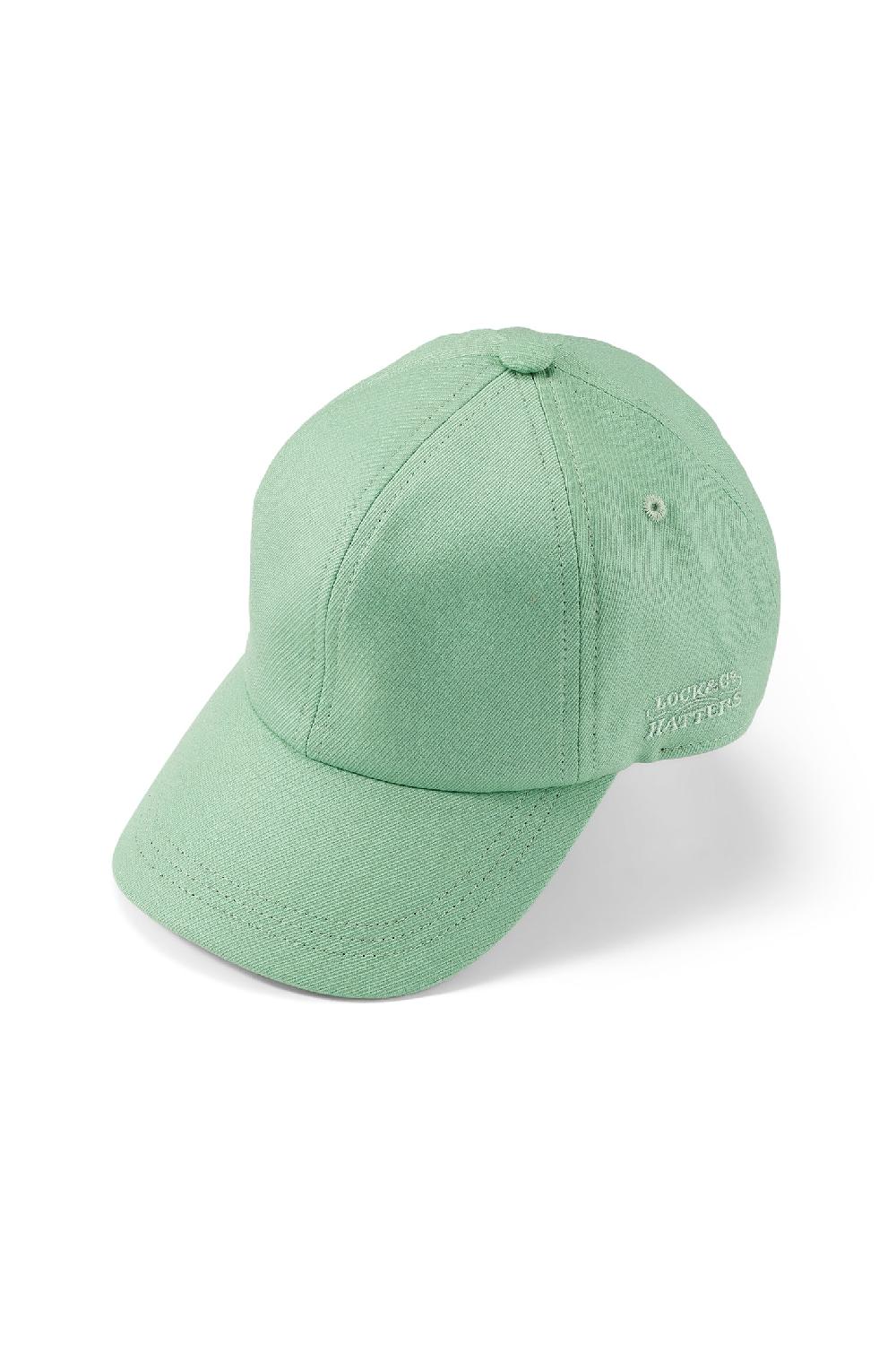 lock & co hatters Adjustable Baseball Cap In Green Wool