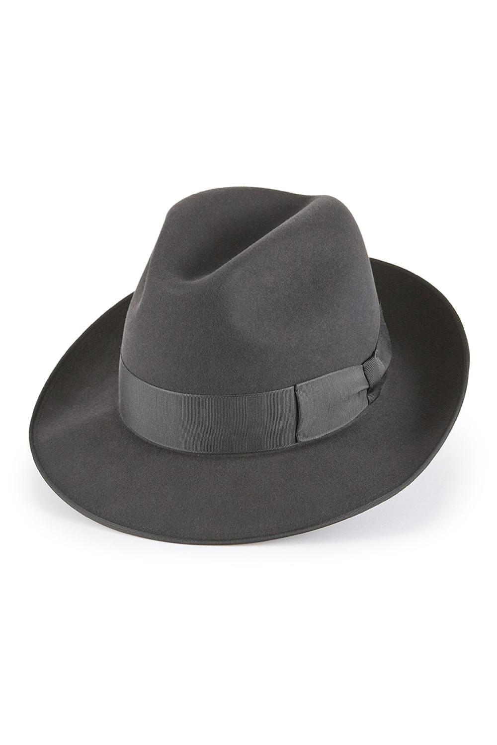 Lock & Co Hatters Albany Escorial Wool Wide Brim Trilby