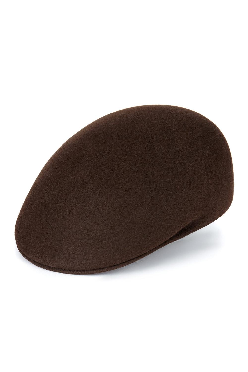 Lock & Co Hatters Blocked Cap In Water-Repellent Fur Felt