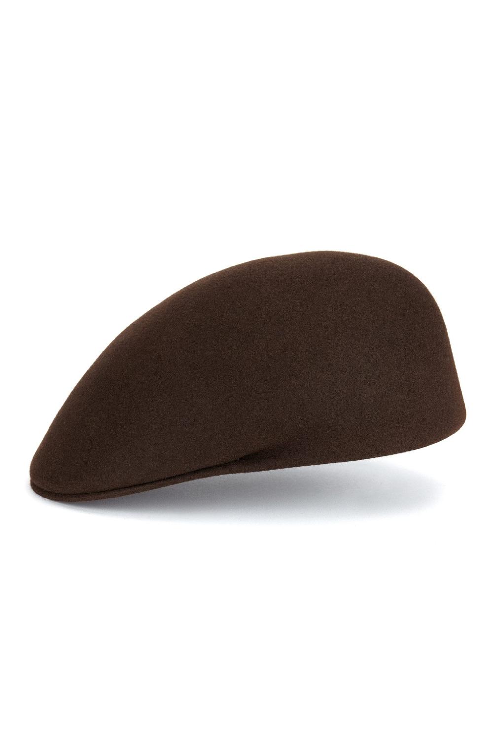 Lock & Co Hatters Blocked Cap In Water-Repellent Fur Felt