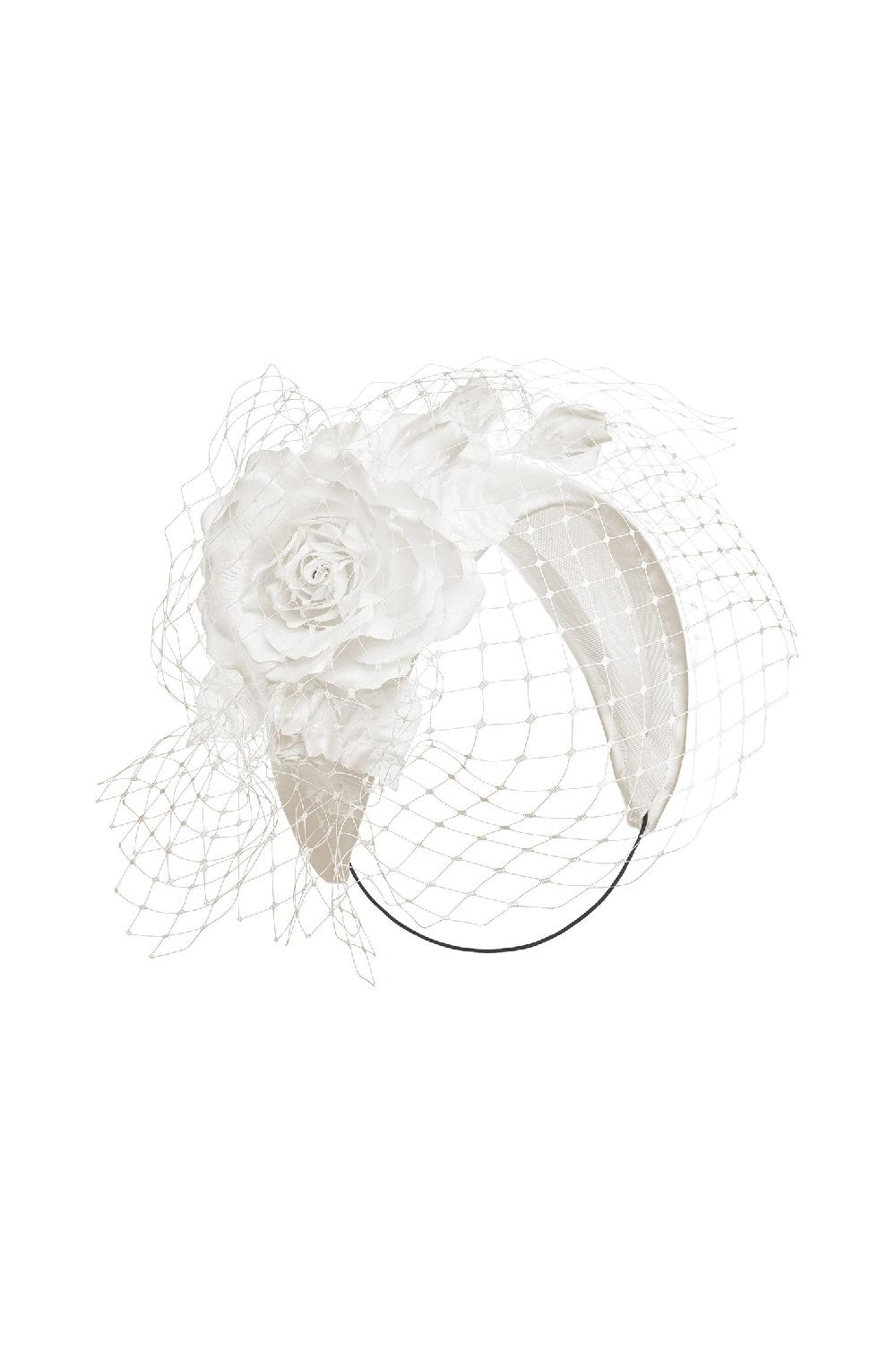 Lock & Co Hatters Bridget Duchess Satin Bridal Headband