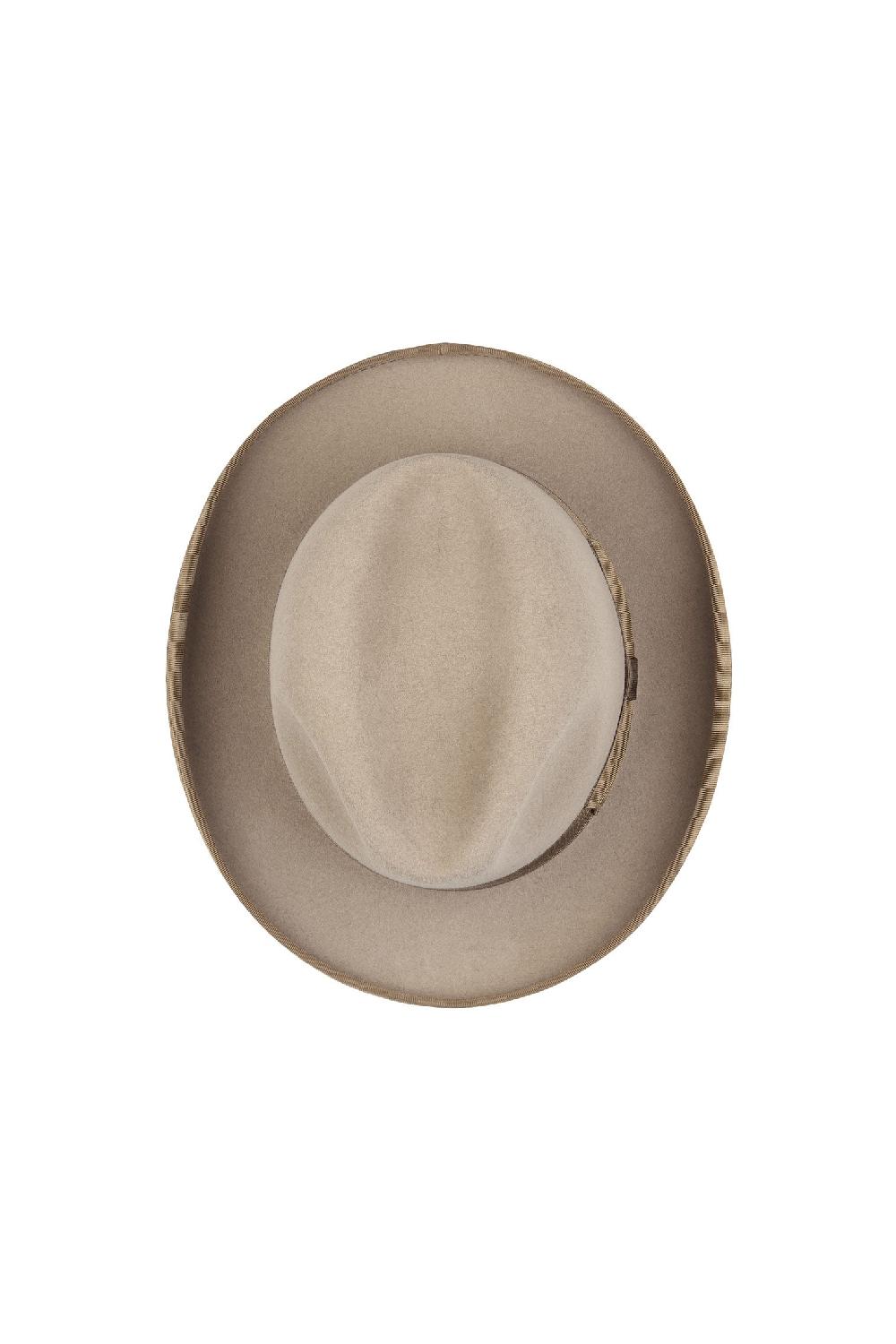 Lock & Co Hatters Brown Felt Homburg Hat The Godfather