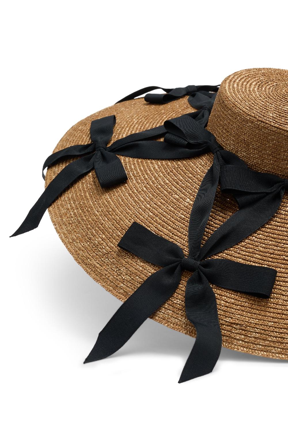 Lock & Co Hatters Cancer Golden And Black Wide Brim Percher