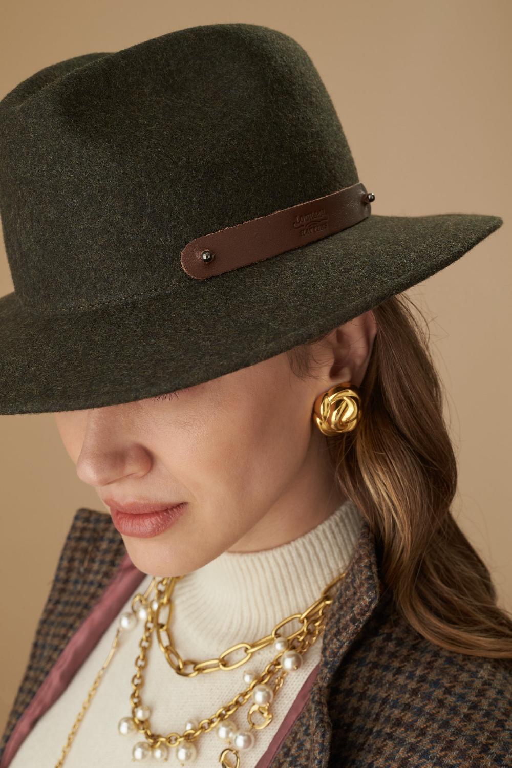 Lock & Co Hatters Cheltenham Rollable Wool Trilby Hat