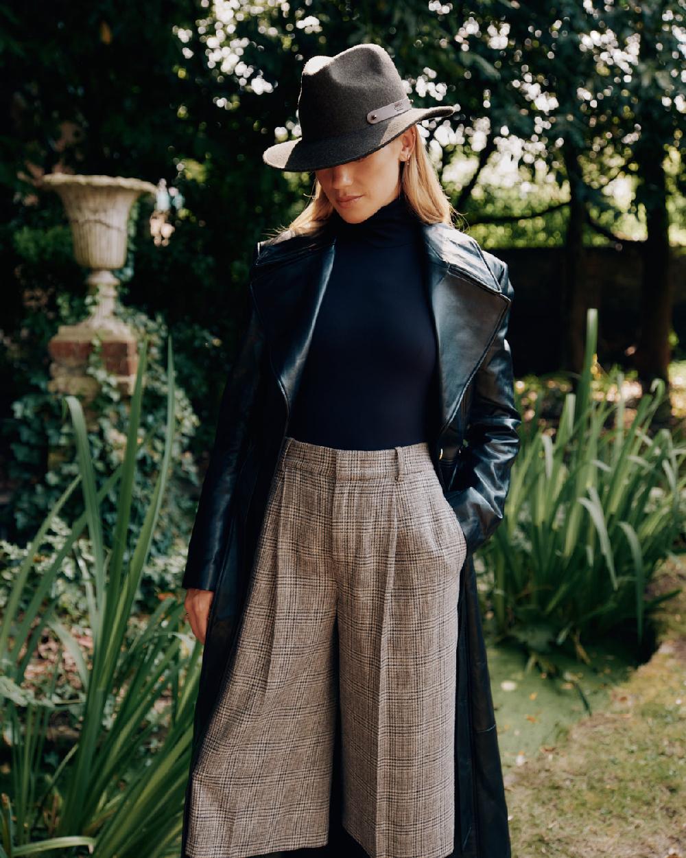 Lock & Co Hatters Cheltenham Rollable Wool Trilby Hat