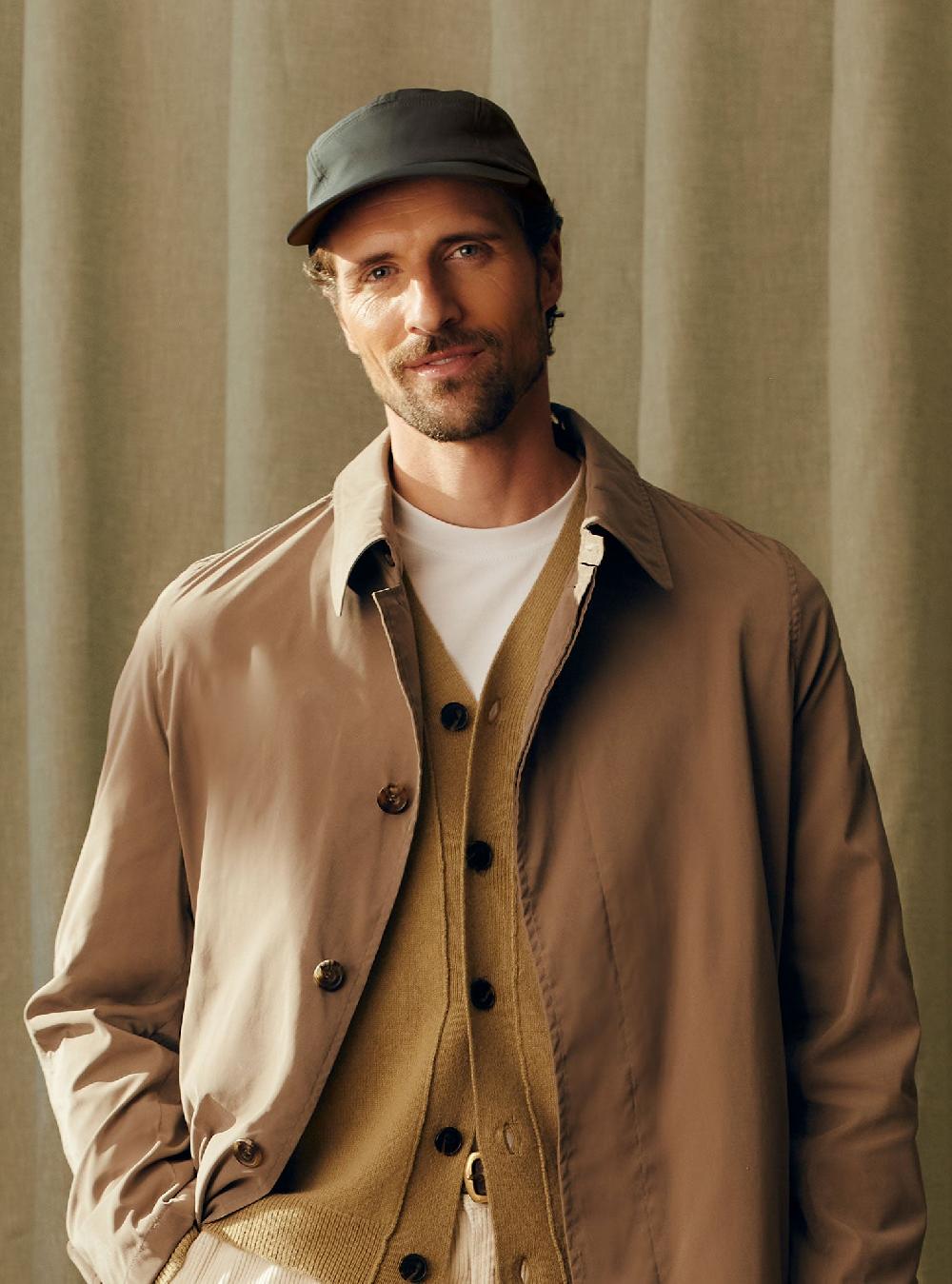 Lock & Co Hatters Clayton Green Waterproof Baseball Cap