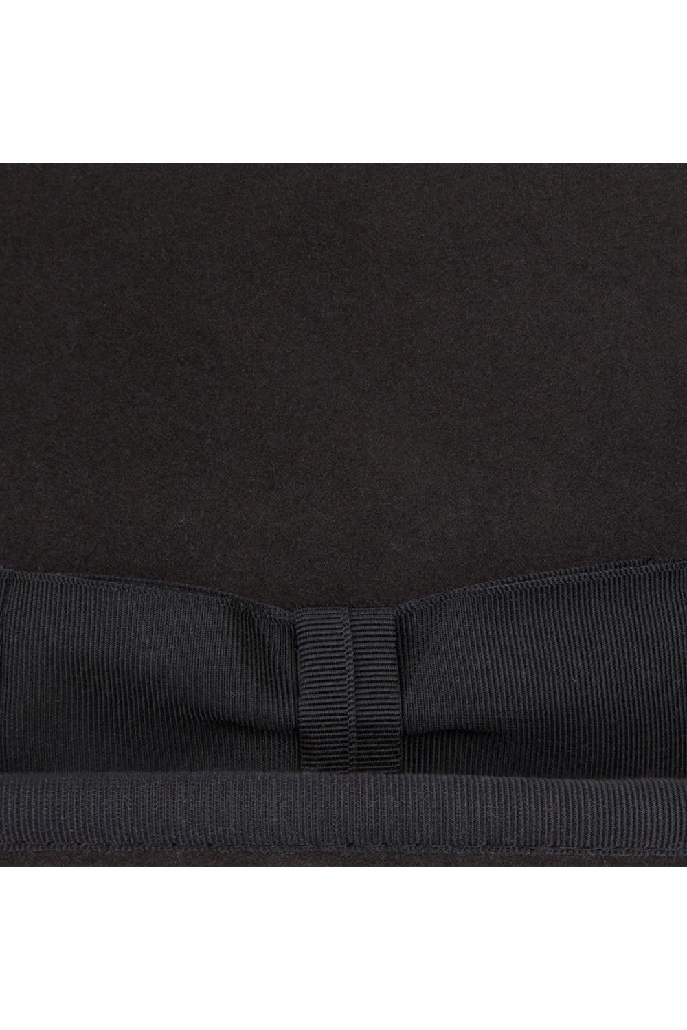 Lock & Co Hatters Eden Homburg Hat In Black And Grey Felt