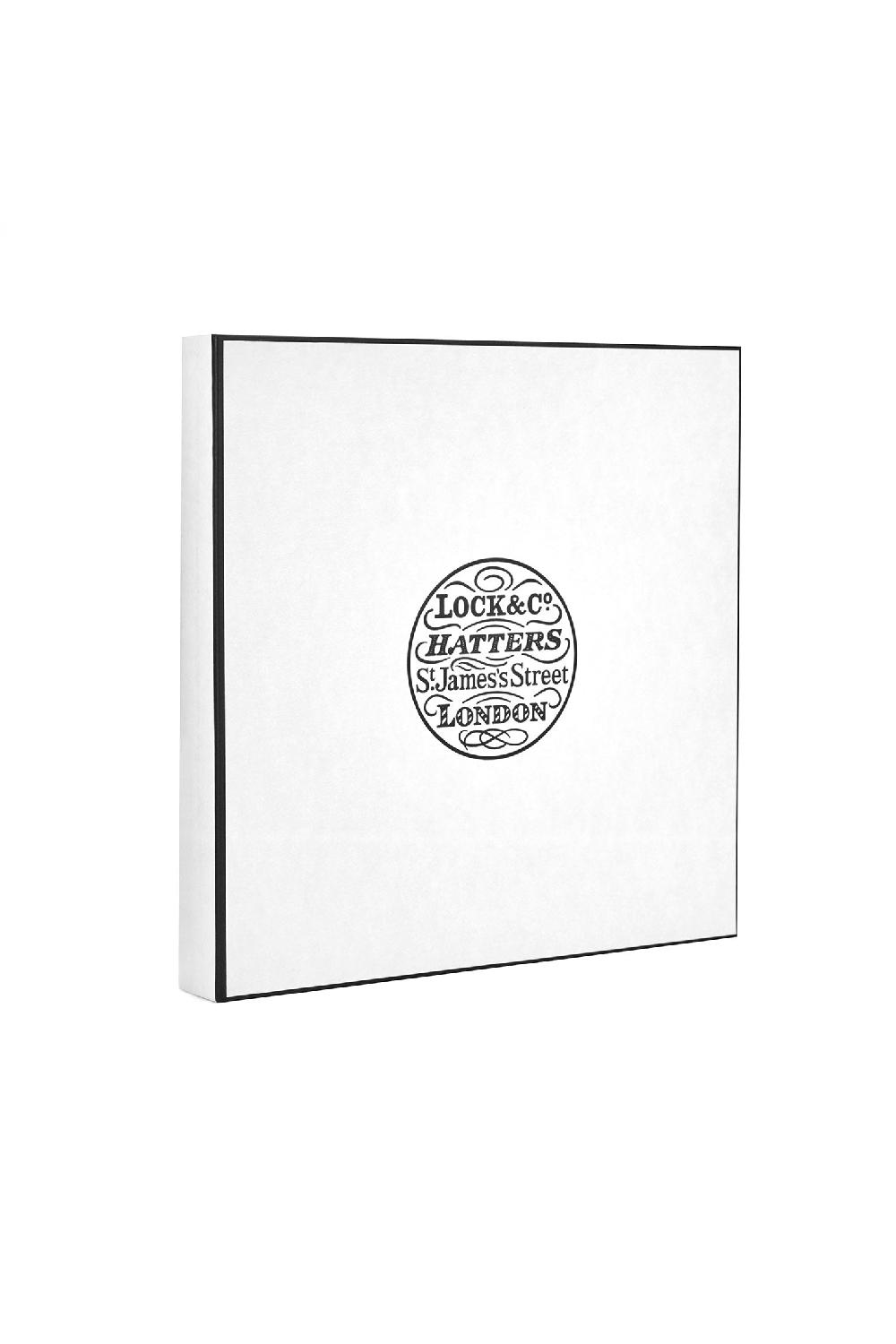 lock & co hatters Flat Cap Box FSC CERTIFIED and Fully Recyclable