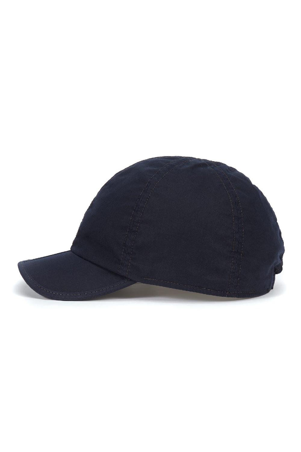 Lock & Co Hatters Folding Baseball Cap In A Cotton Wax Cloth