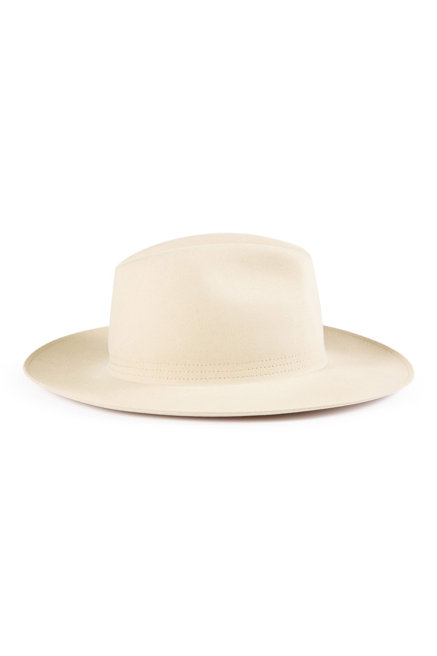 Lock & Co Hatters Hepworth Beige Wool Felt Fedora Hat