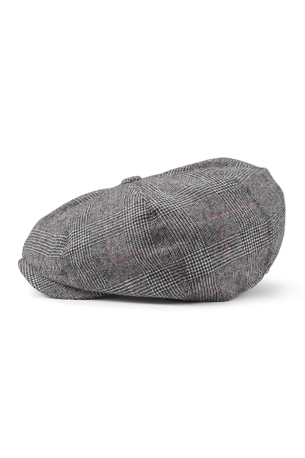 Lock & Co Hatters Highgrove Bakerboy Cap In Grey Wool