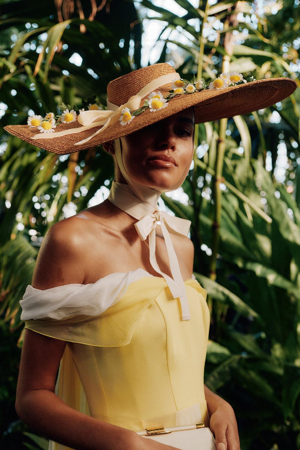 lock & co hatters Kalahari Pedal Straw Braid Boater Hat