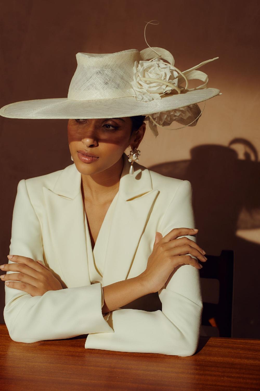 lock & co hatters Aries Ivory Fedora Hat