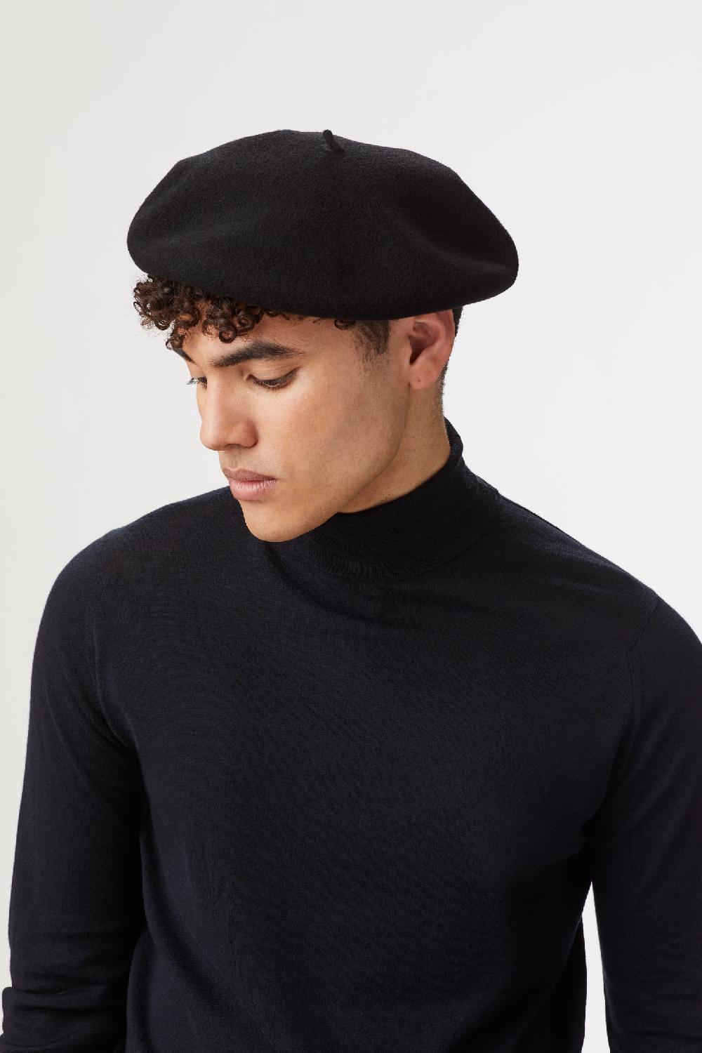 Lock & Co Hatters Basque Felted Wool Beret