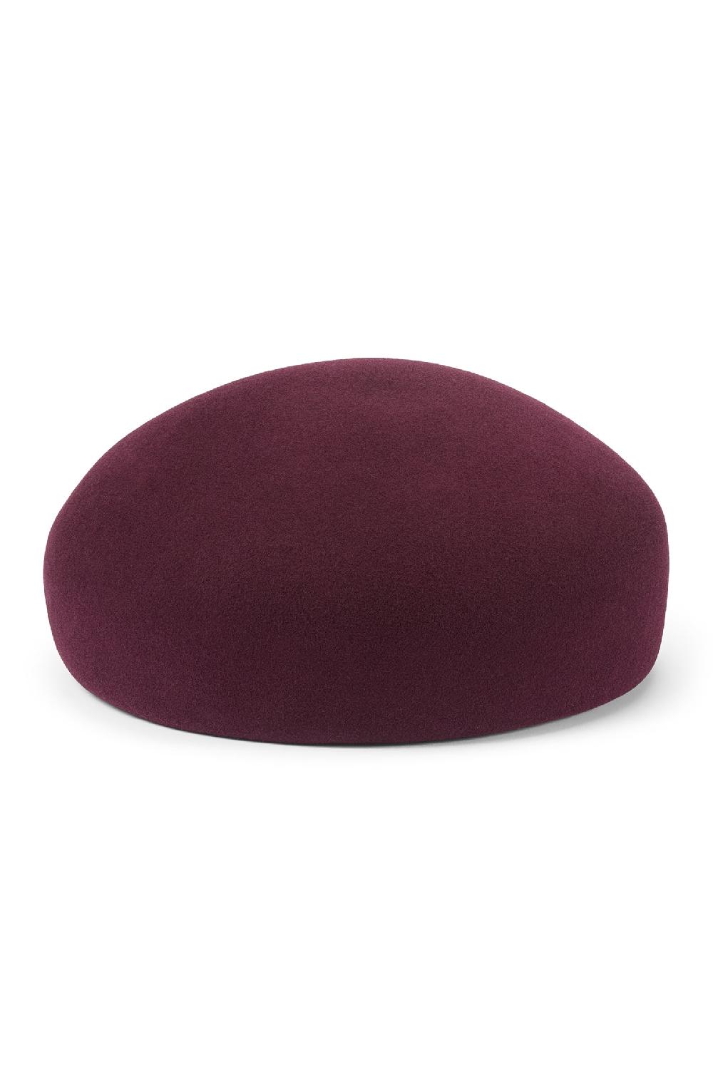 Lock & Co Hatters Blocked Beret In Escorial Wool