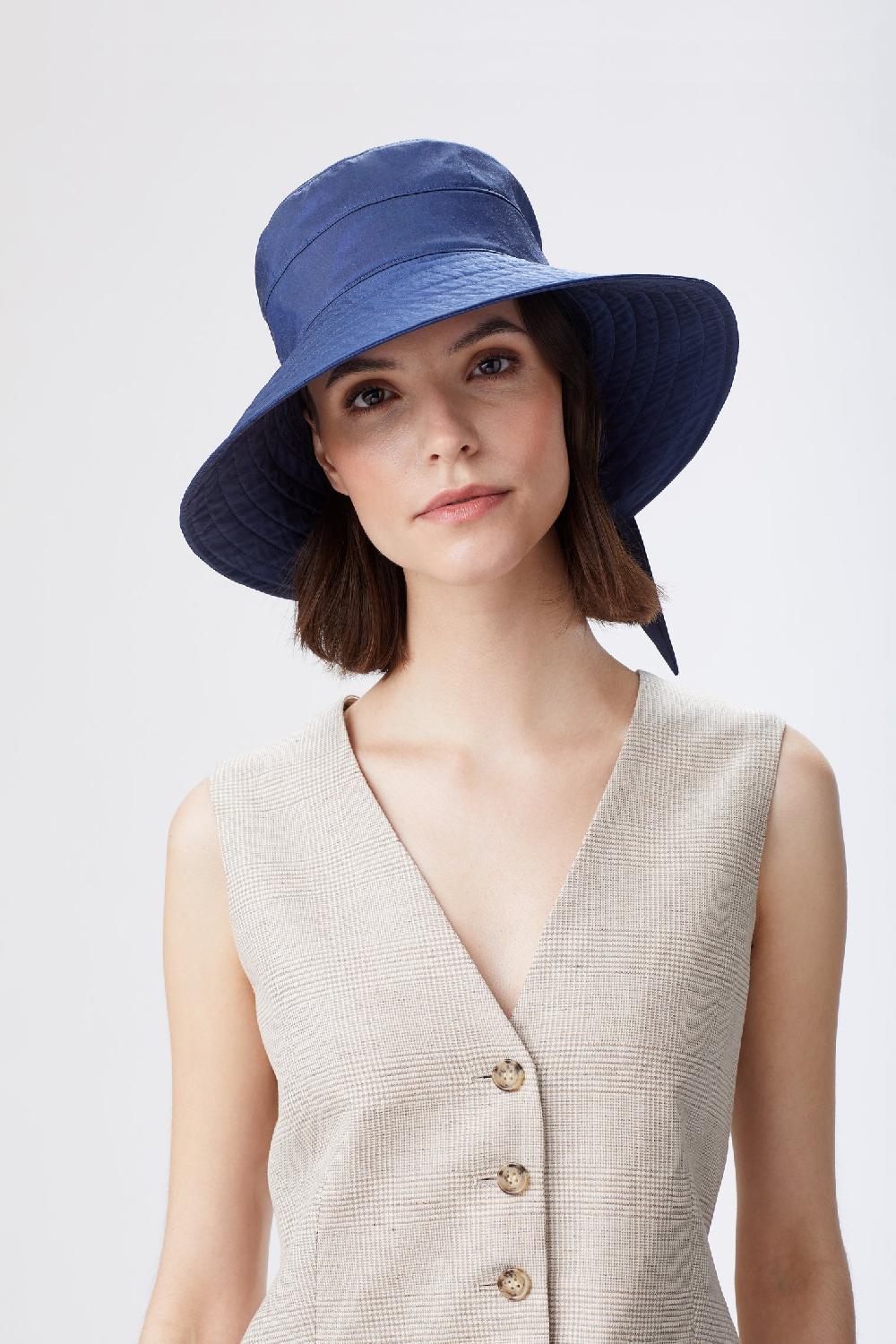 lock & co hatters Brigitte Rollable Silk Sun Hat