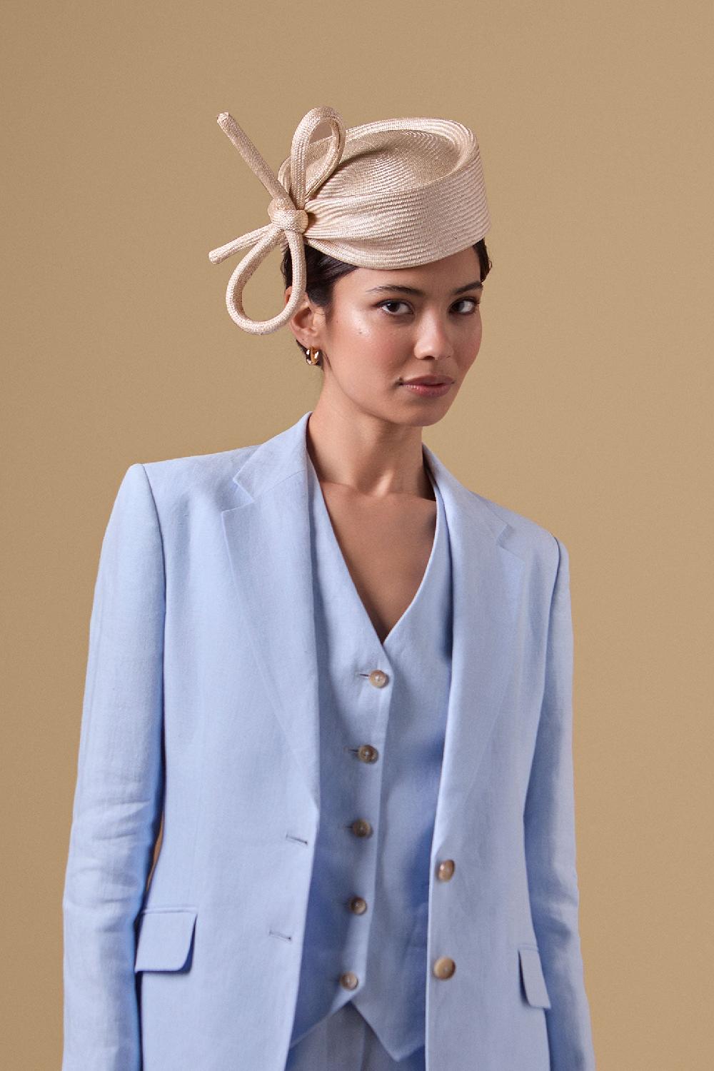 lock & co hatters Capricorn Natural Pillbox