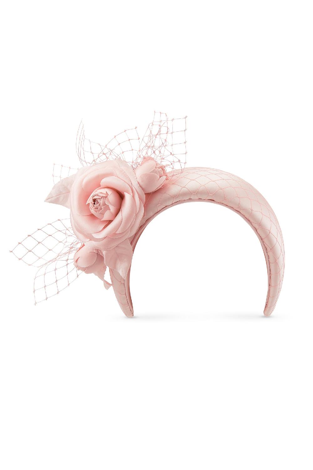 Lock & Co Hatters Ceylon Pale Pink Wide Headband