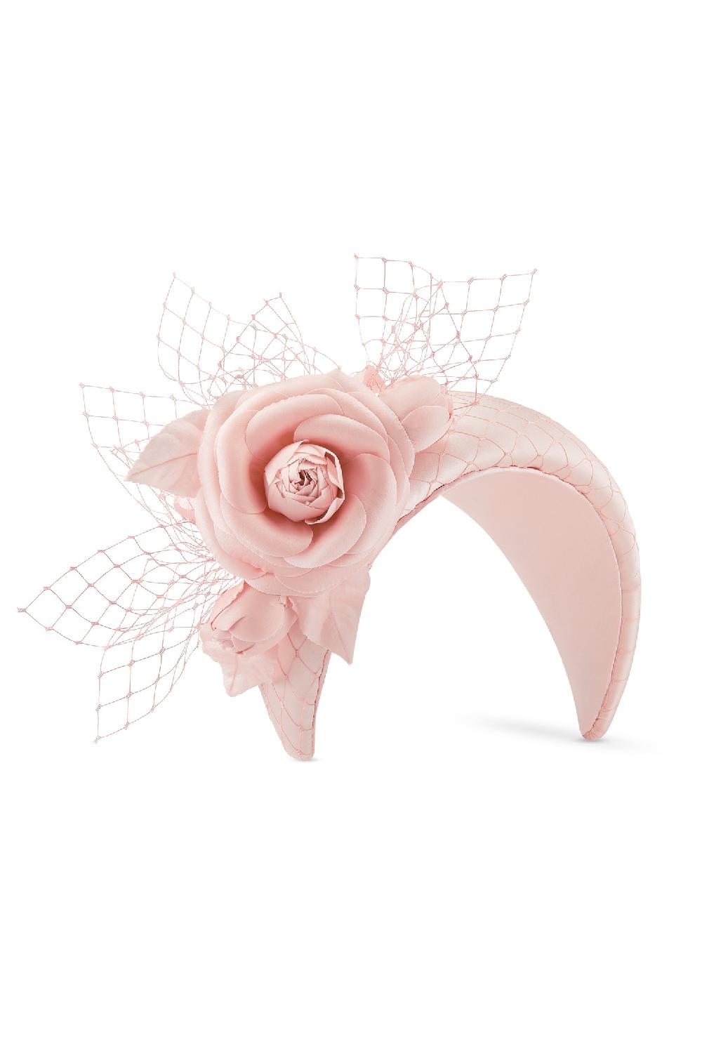 Lock & Co Hatters Ceylon Pale Pink Wide Headband