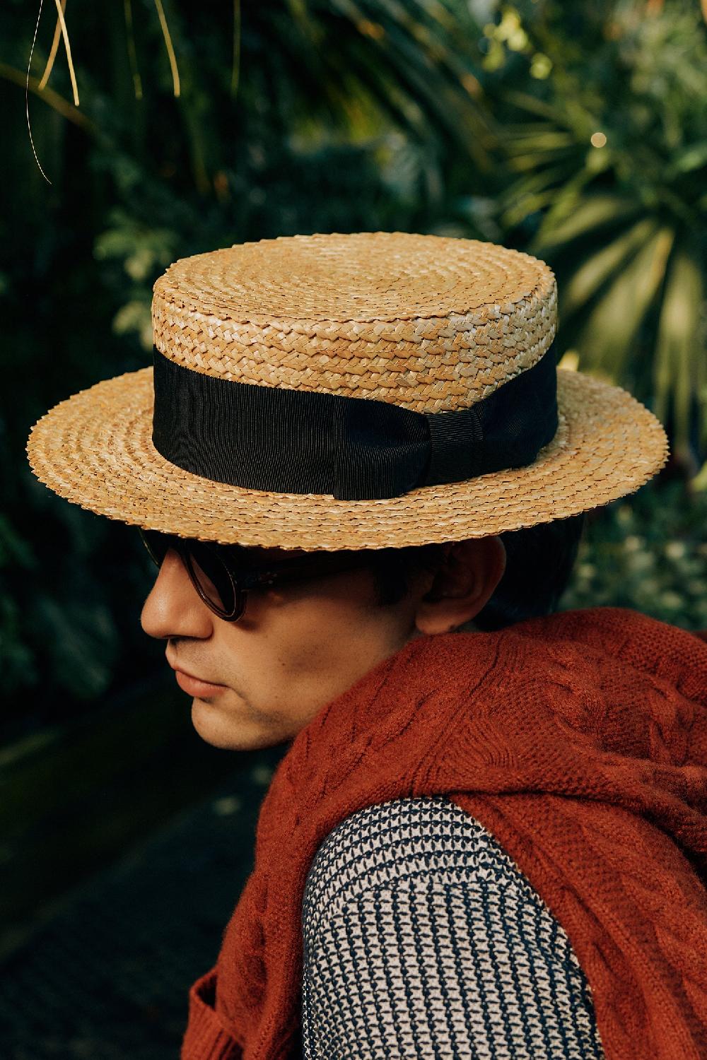 Lock & Co Hatters Classic Unisex Straw Boater