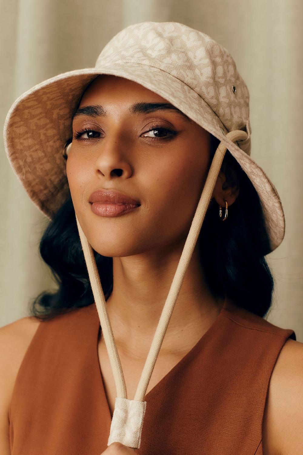 lock & co hatters Daisy Grey Bucket Hat