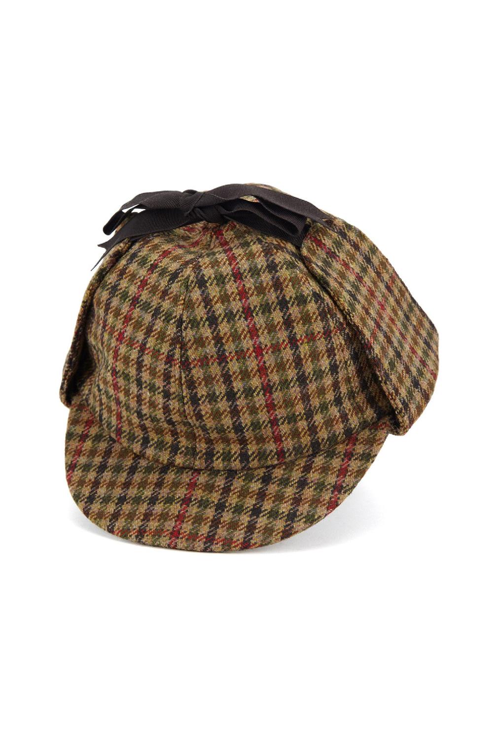 Lock & Co Hatters Deerstalker Wool Tweed Hat