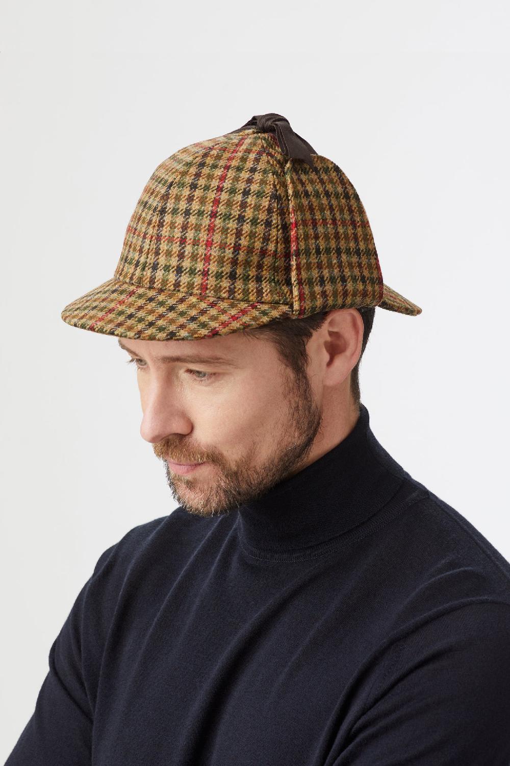 lock & co hatters Deerstalker Wool Tweed Hat