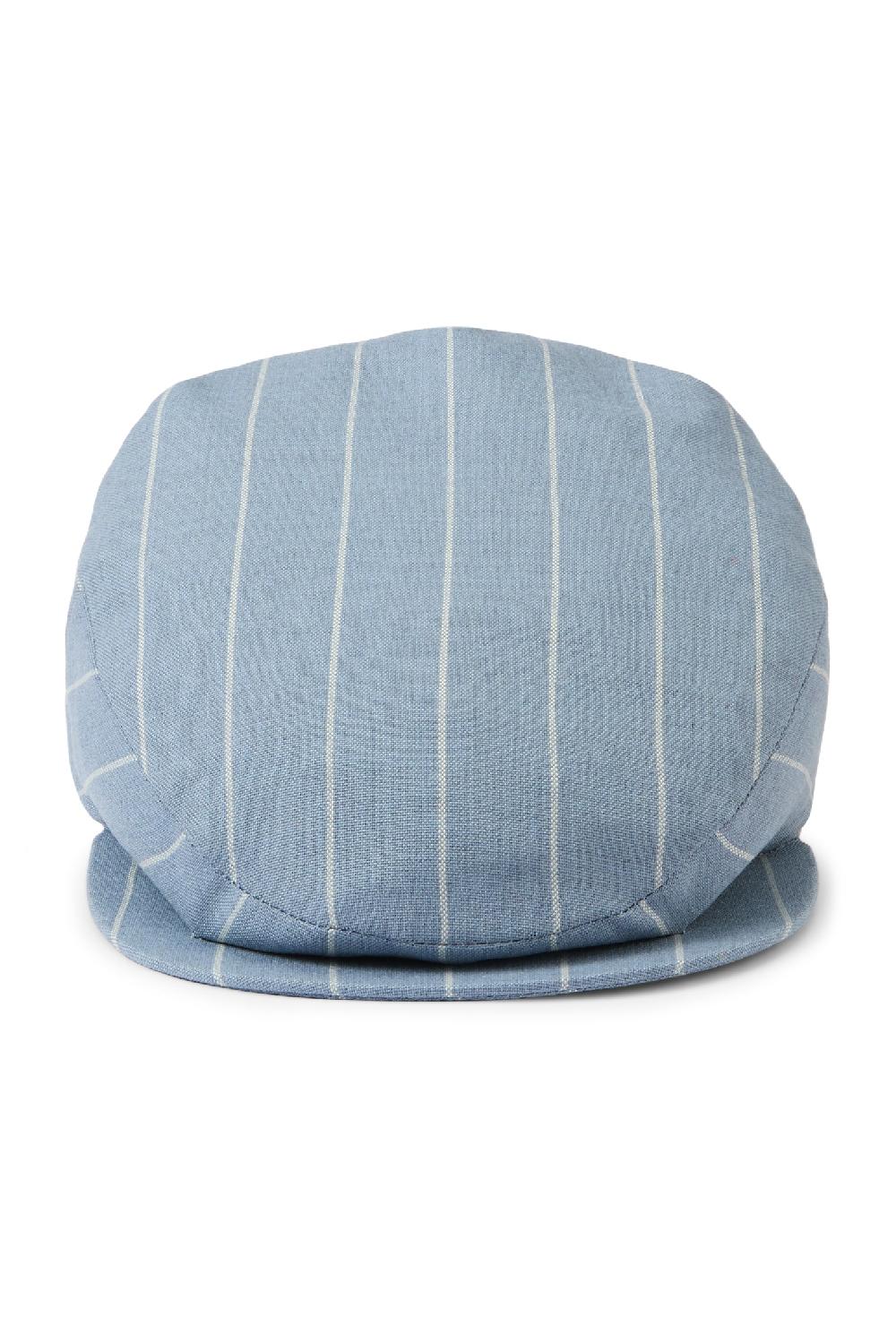 Lock & Co Hatters Drifter Striped Flat Cap