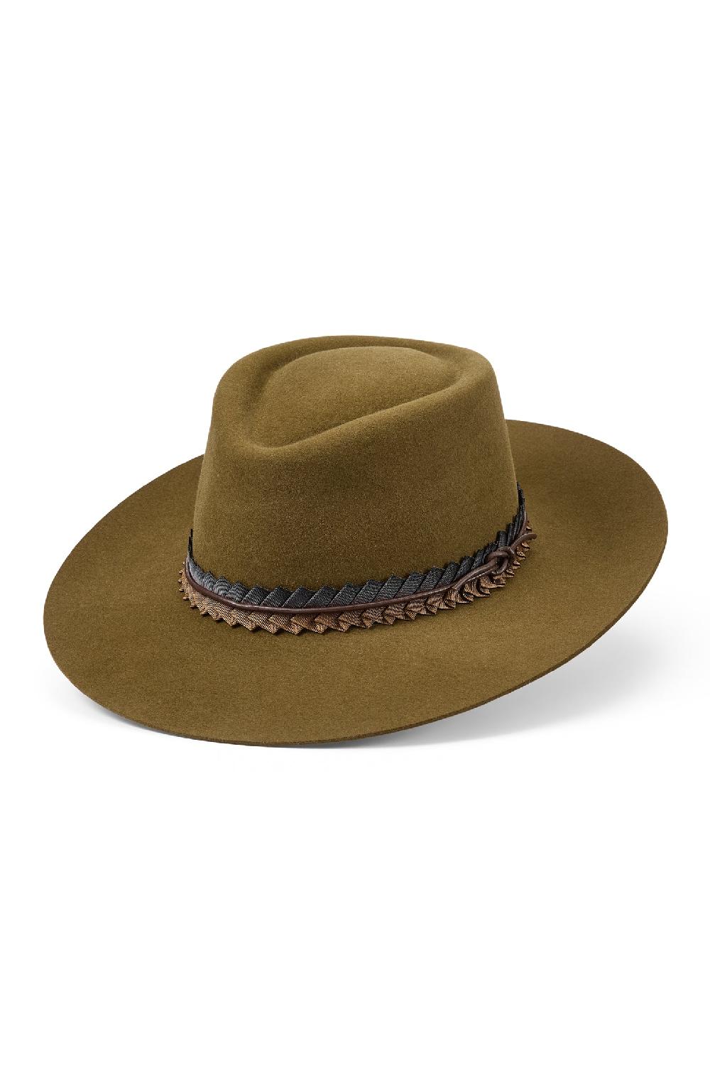 Lock & Co Hatters Ezra Green Felt Fedora Hat
