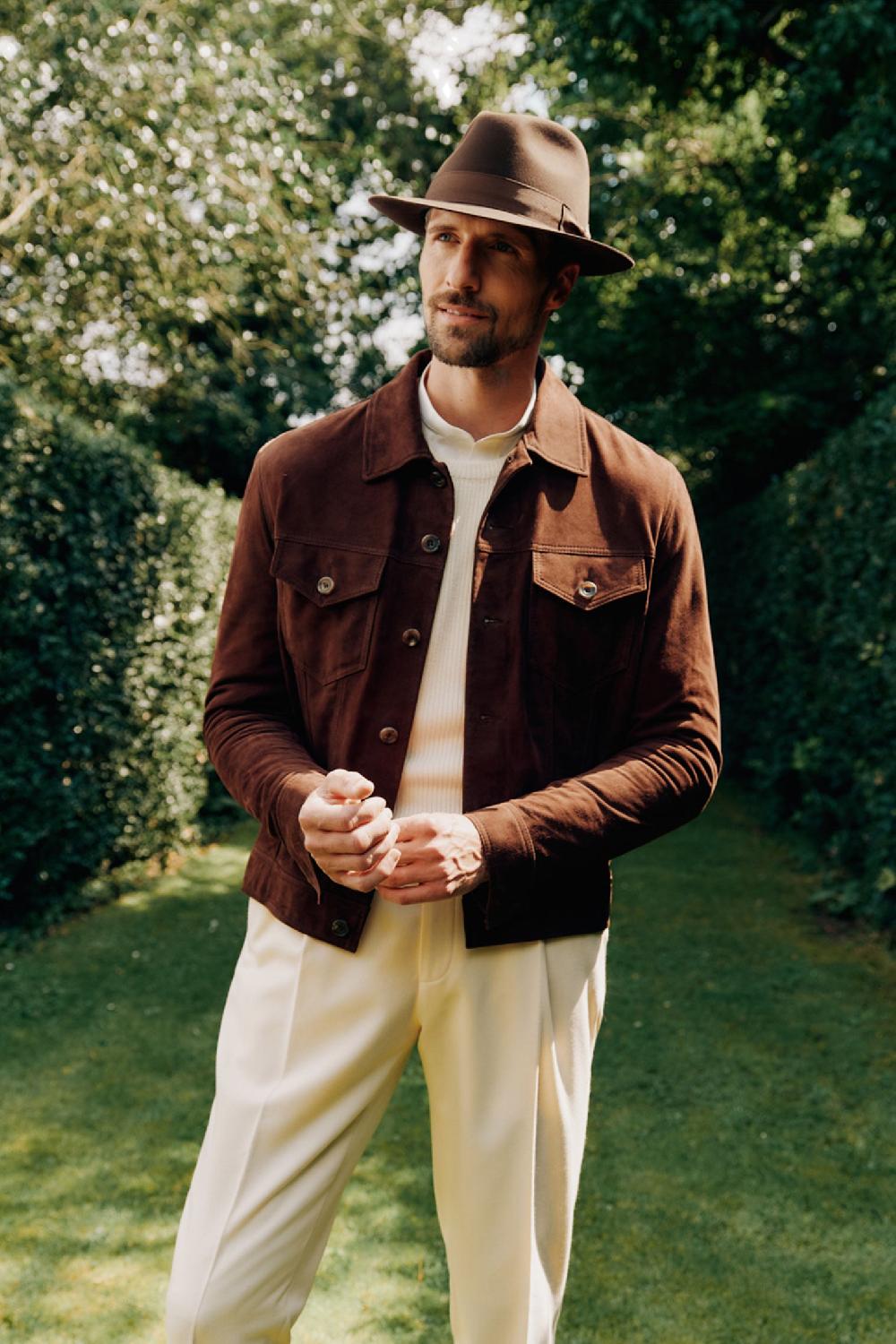 Lock & Co Hatters Fairbanks Beaver Fur Felt Trilby