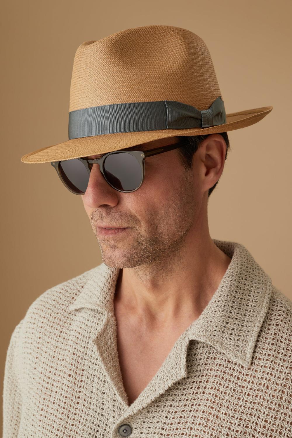 Lock & Co Hatters Fairbanks Mocha Panama
