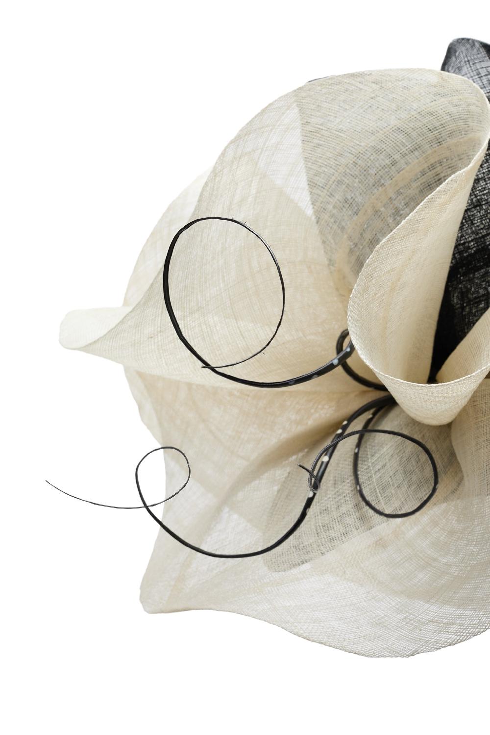 Lock & Co Hatters Gemini Black And White Percher Hat